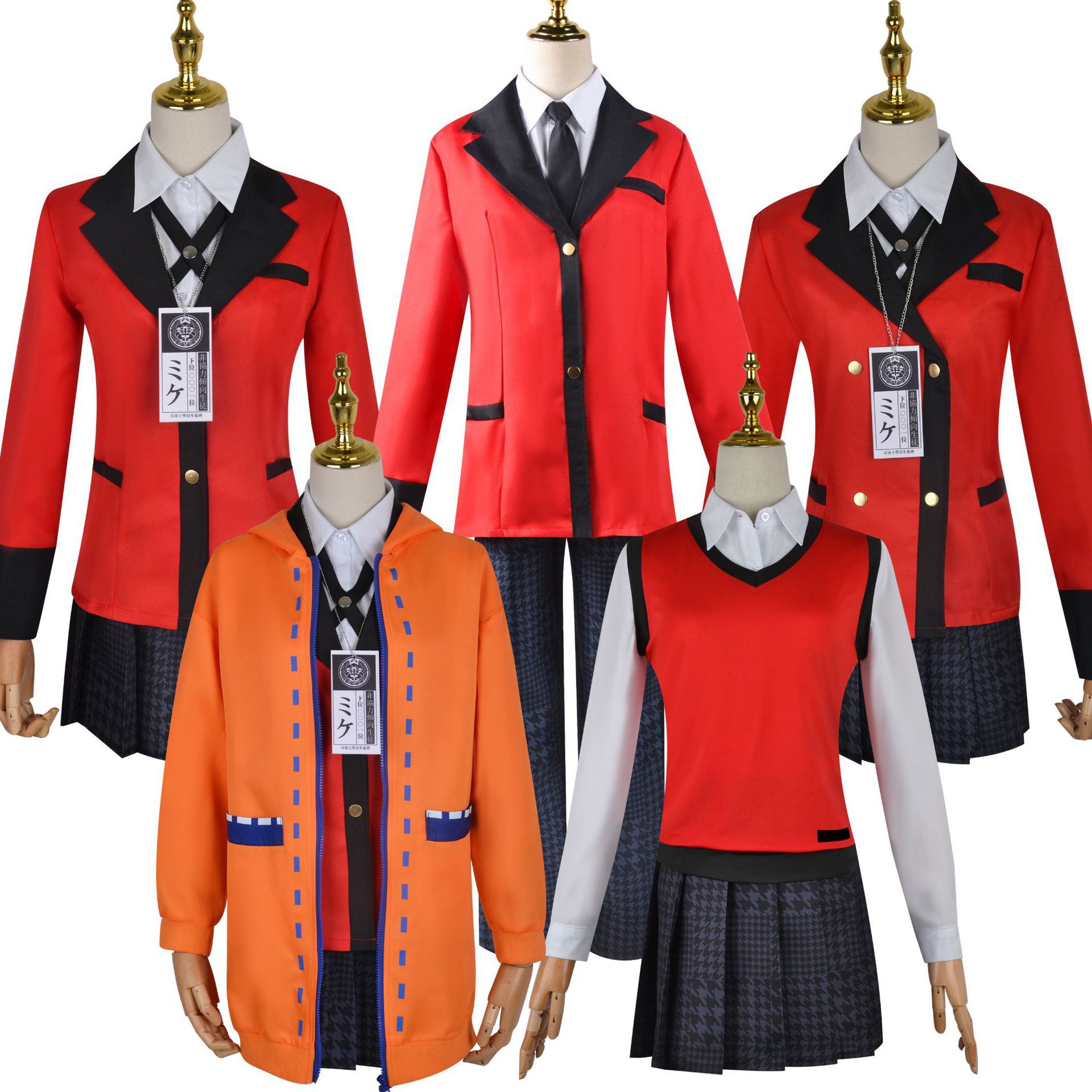 Kostum Cosplay Anime Kakegurui - Anime Cosplay Kakegurui ulasan dan harga