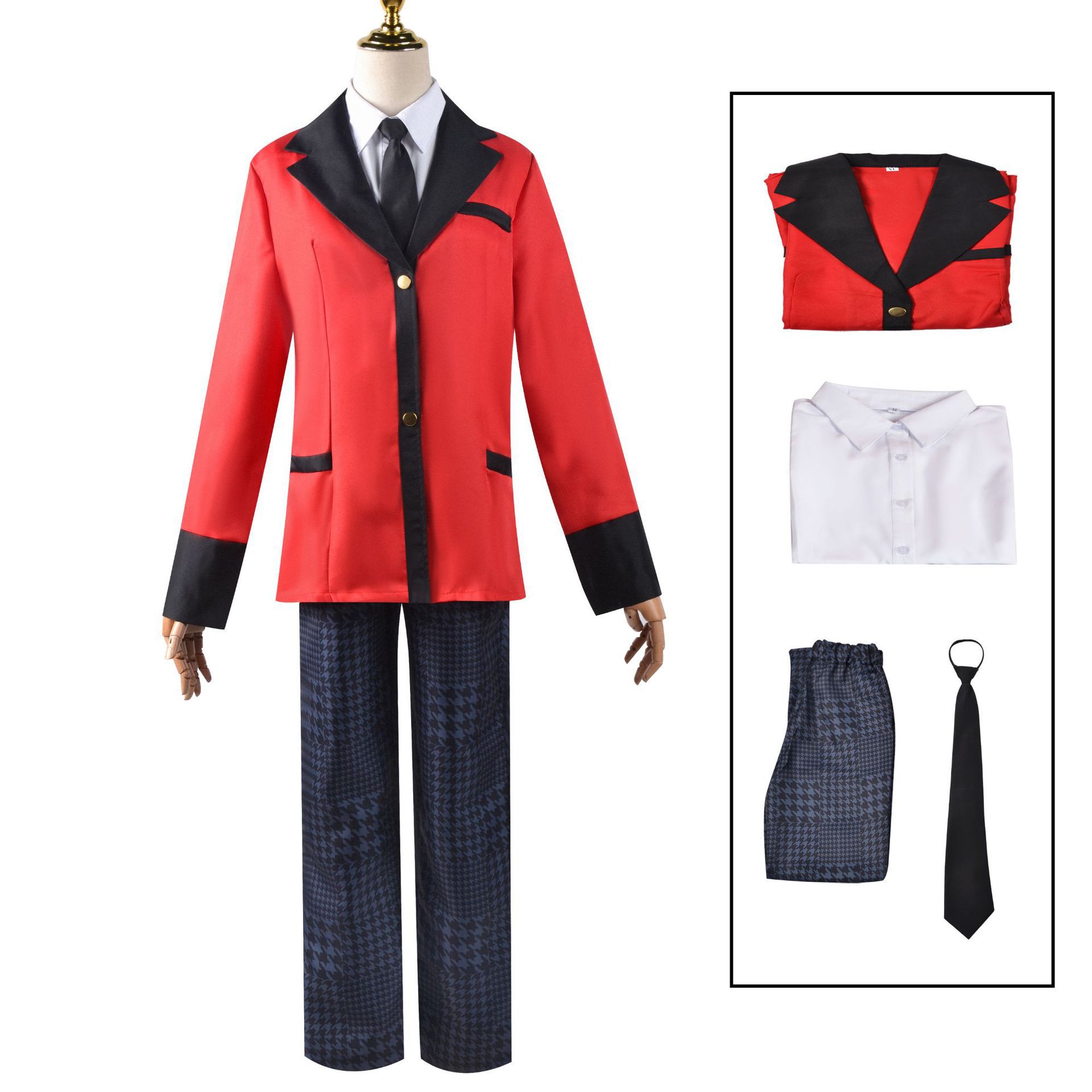 Kostum Cosplay Anime Kakegurui - Anime Cosplay Kakegurui ulasan dan harga