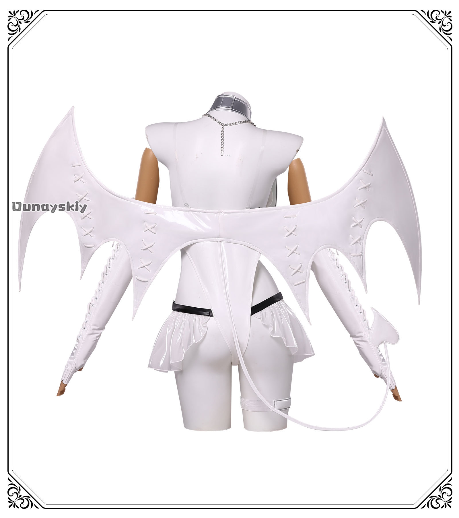 Kostum Cosplay Blanc Eleg【S-2X - Anime Cosplay Plus Size ulasan dan harga