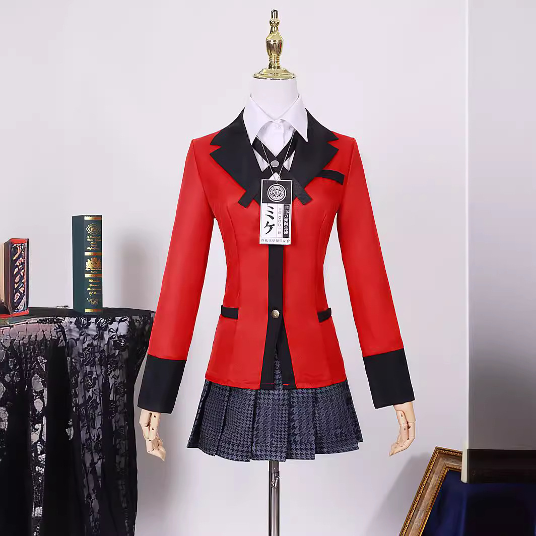 Kostum Cosplay Kakegurui Yumek - Anime Cosplay Kakegurui ulasan dan harga