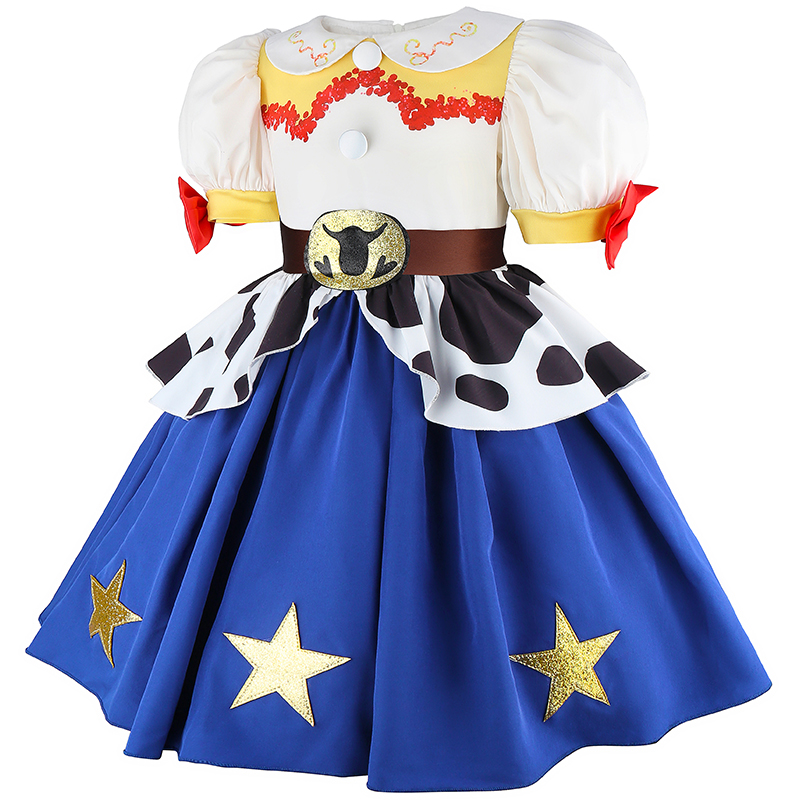 Gaun Koboi Anak Perempuan Moti - Anime Cosplay Toddler ulasan dan harga