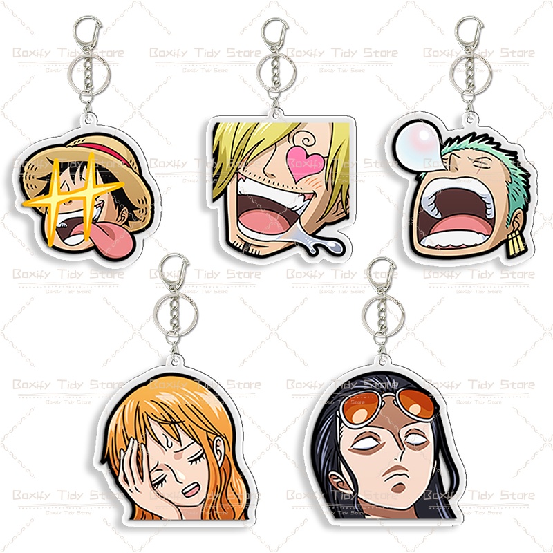 Gantungan Kunci Akrilik Ekspre - Anime Cosplay Luffy ulasan dan harga