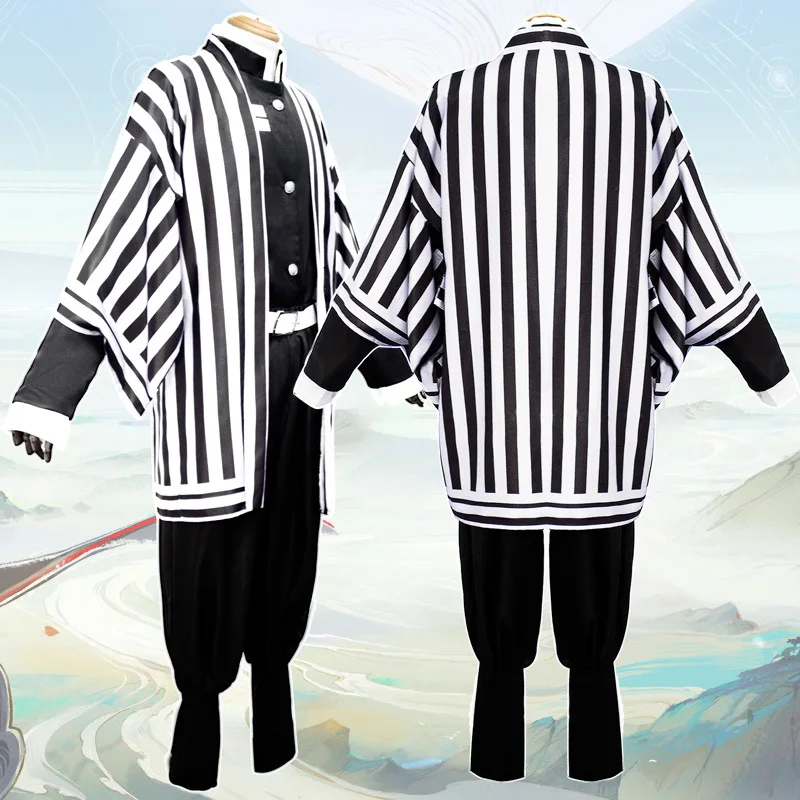 Kostum Cosplay Anime Demon Sla - Demon Slayer Haori ulasan dan harga